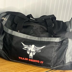 WWE THE ROCK Duffel bag, like new.